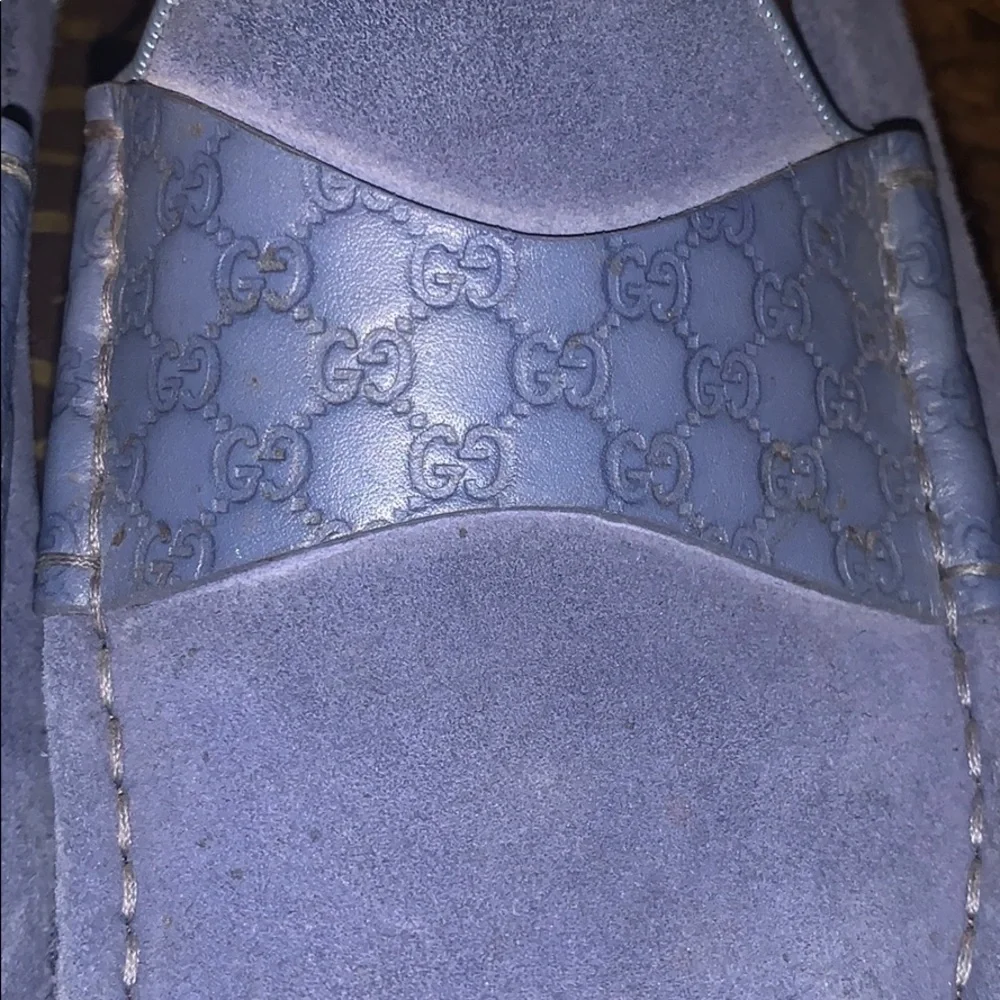 Gucci Blue Loafers & Slip-Ons - Picture 5 of 5